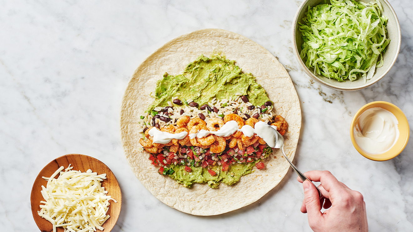 Guide pour faire un burrito étape par étape RICARDO
